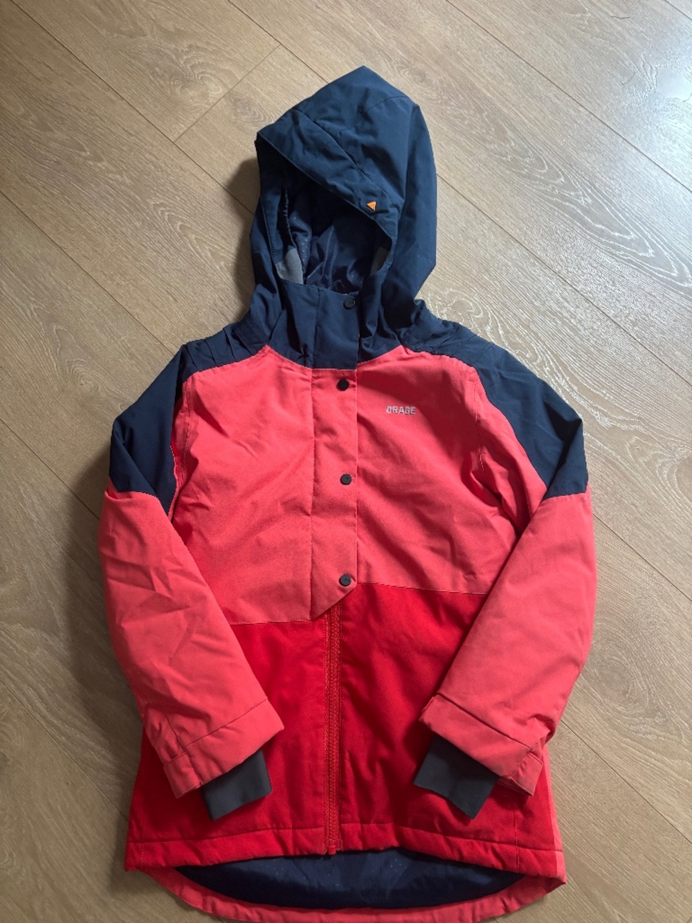 Orage girls size 8 ski jacket